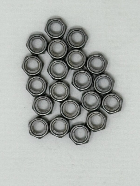 KYB 06+ Honda/ Kawasaki/ Suzuki/ Yamaha Front Fork Lock Nut 6 mm. Flat Type - 20 Pk 110650000320