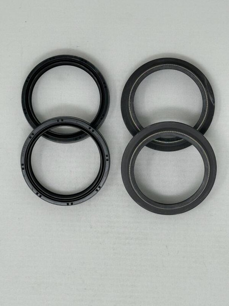 KYB  Front Fork Oil and Dust Seal Set 49 mm. Showa Forks 117774900101