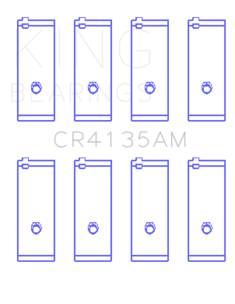 King 85-01 Toyota 5SFE L4 DOHC 16 Valves (Size STD) Rod Bearing Set CR4135AM