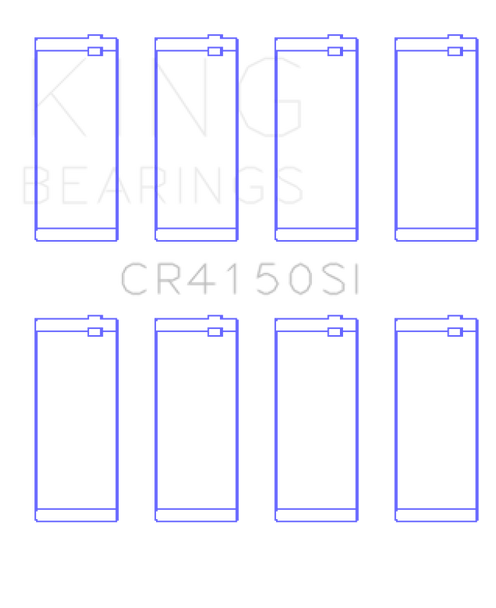 King Toyota Ford ZETEC 1.6L/1.8L/2.0L Performance Rod Bearing Set CR4150SI
