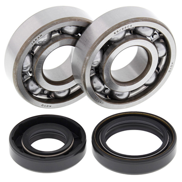 All Balls Racing 88-05 Kawasaki KX125 Crank Shaft Bearing Kit 24-1008