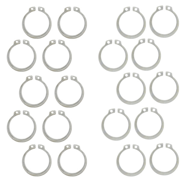 All Balls Racing 94-99 KTM EGS 250 Sprocket Retainer Kit 10 pk Washers or Snap-Rings 25-6017