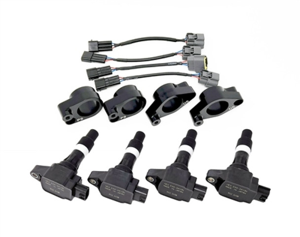 Torque Solution Subaru EJ20/EJ25 R35 GTR Coil On Plug Adapter Kit - Coils Included TS-SU-636-K