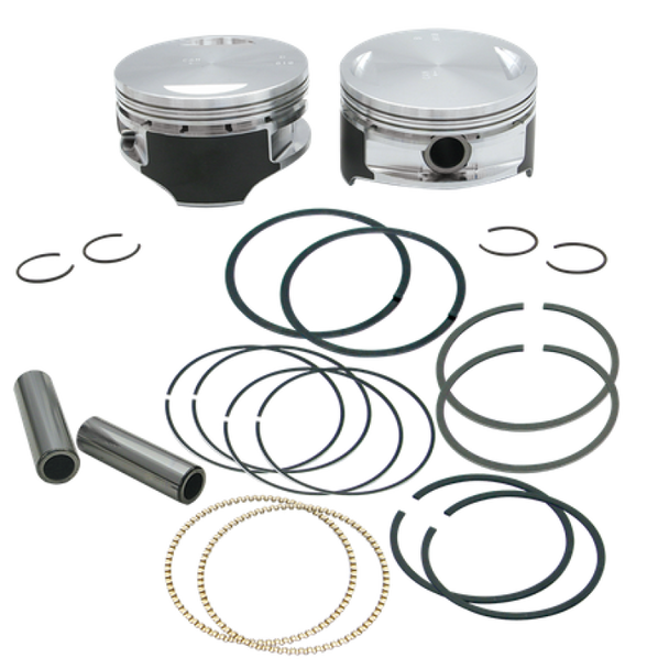 S&S Cycle 1999+ BT 106in Forged Stroker Pistons - Plus .010in 92-1211