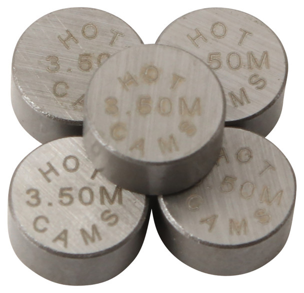 Hot Cams 2008-2013 Yamaha WR 250 R Dual Sport 250cc 3.50mm Shim Kit - 5 Pack 5PK748350