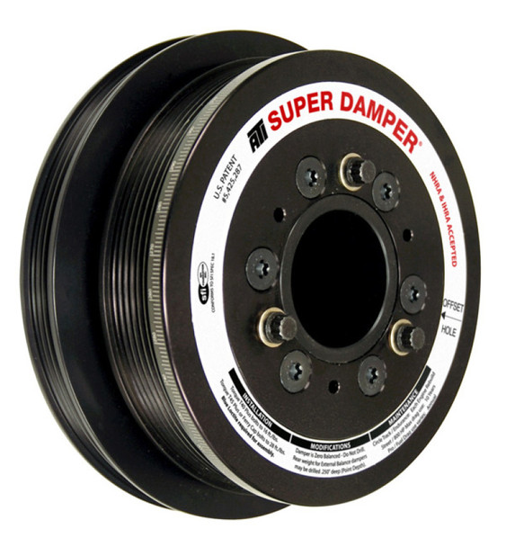 ATI Damper - 7.48in - Alum - 6 Grv - No A/C - LS3 Camaro - 10-15 - Gen 3 Vortec Truck - LS ATI918644
