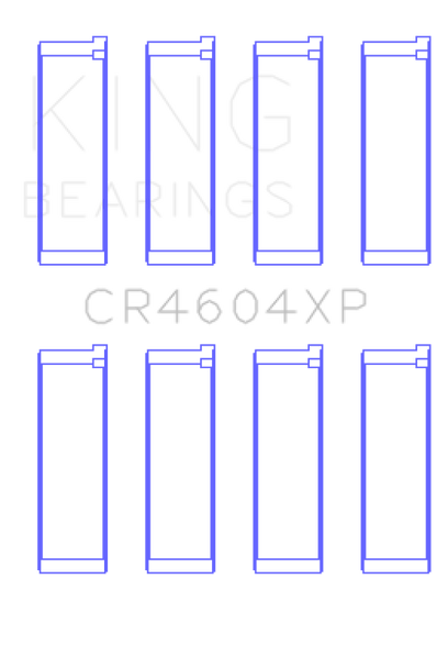 King 07-09 Mazdaspeed 3 L3-VDT MZR DISI (t) Duratec High Performance Rod Bearing Set - Size (0.50) CR4604XP0.5
