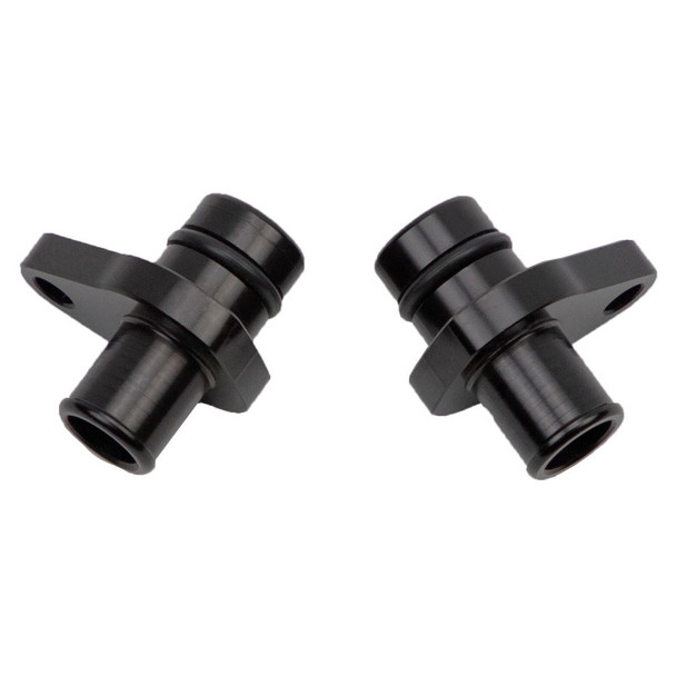 Wehrli 04.5-2010 Duramax LLY/LBZ/LMM Crankcase Vent (PCV) Fitting Kit - Billet Black Anodized WCF100189