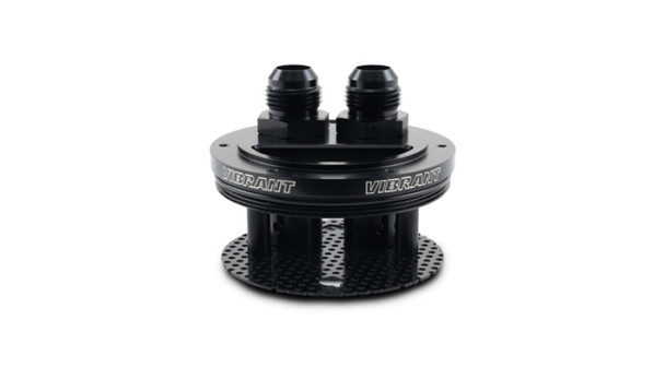 Vibrant 2-Port Catch Can Lid Assembly 12786