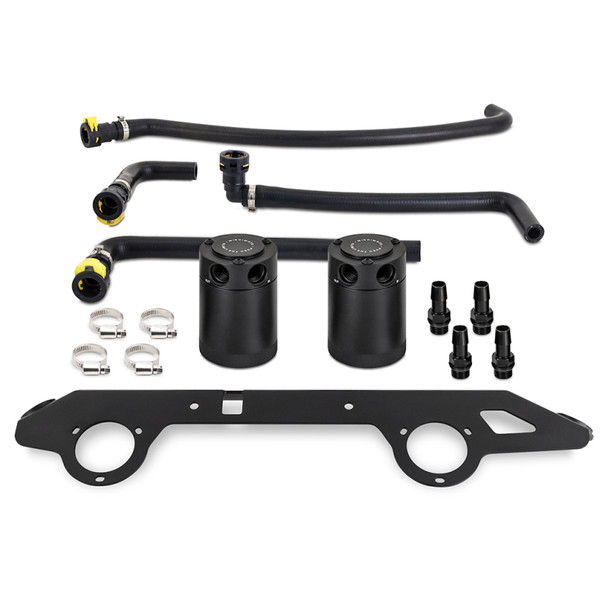 Mishimoto 21-22 Ford Bronco 2.7L Baffled Oil Catch Can System MMBCC-BR27-21S