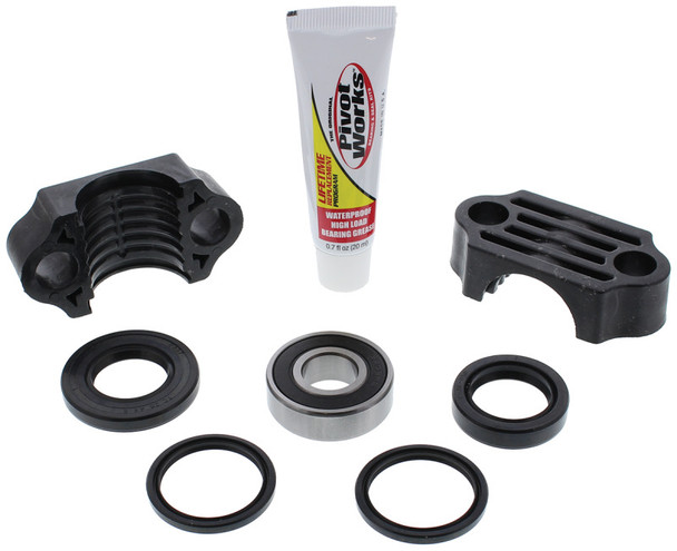 Pivot Works 10-11 Yamaha YFM350 Grizzly IRS PW Steering Stem Bearing Kit PWSSK-Y09-000
