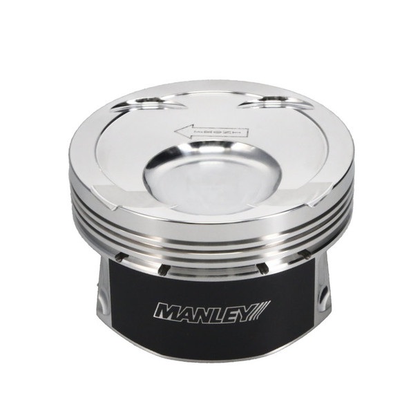 Manley Ford 3.5L Ecoboost 3.642in Bore 1.239in Comp Height -8.5cc Dish Extreme Duty Piston Set 594800CE-6