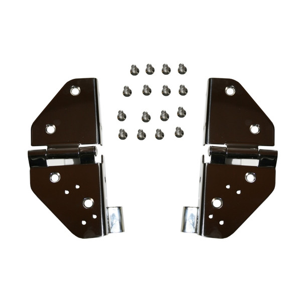 Rugged Ridge 76-95 Jeep CJ / Jeep Wrangler Stainless Steel Windshield Hinges 11112.01