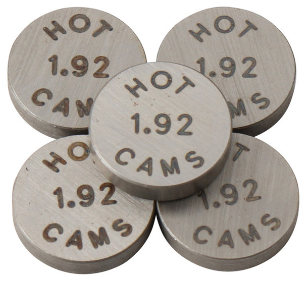 Hot Cams Shim Kits 1.920mm Thickness - 5 Pack 5PK890192