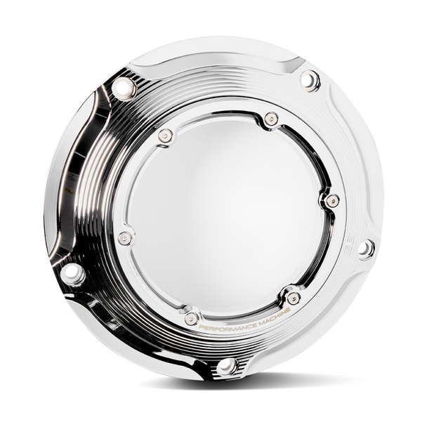 Performance Machine Vision Derby Cover W/Bezel - Chrome 0177-2083M-CH