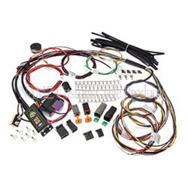 NAMZ Complete Bike Harness w/Starter Relay & 3-Circuits & Self Canceling & Run/Brake/Turn Sig Module NCBH-01-A