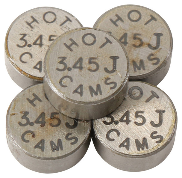 Hot Cams 2008-2013 Yamaha WR 250 R Dual Sport 250cc 3.345mm Shim Kit - 5 Pack 5PK748345