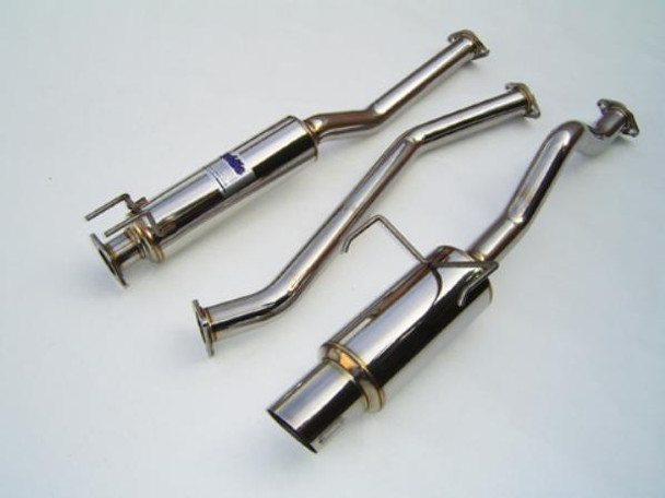 Invidia 01+ Civic EX 2DR/4DR 60mm (101mm tip) Cat-back Exhaust HS01HC2GTP