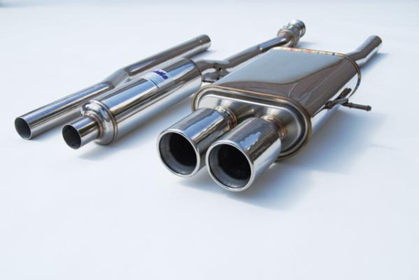 Invidia 07+ R56 Mini Cooper S Q300 Stainless Steel Tip Cat-back Exhaust HS07MCSGTP