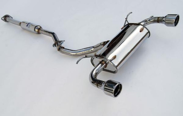 Invidia Subaru BRZ / Scion FRS Q300 w/ Rolled SS Tips Cat- Back Exhaust HS12SSTG3S