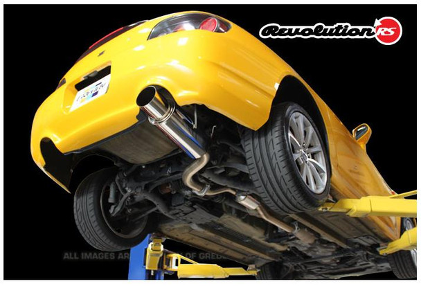 GReddy 00-08 Honda S2000 63.5mm Revolution RS Single Exit Cat-Back Exhaust 10158100