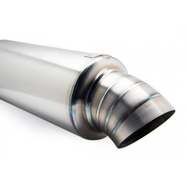 BLOX Racing 3 inch Universal Street Muffler - Turndown Tip BXEX-00108