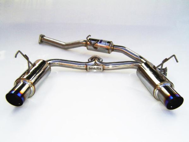 Invidia 00+ S2000 70mm Dual Titanium Tip Cat-back Exhaust HS00HS1GTT
