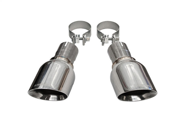Corsa 2011-2021 Jeep Grand Cherokee Single 2.5in Inlet / 4.5in Outlet Polished Pro-Series Tip Kit 14067