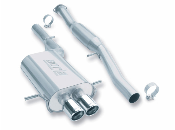 Borla 02-07 WRX Twin Tip Hush Catback Exhaust 140053