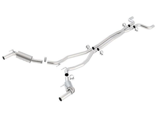Borla 10-13 Chevy Camaro SS 6.2L V8 ATAK Catback Exhaust Incl. X Pipe works w/GFX Package 140378