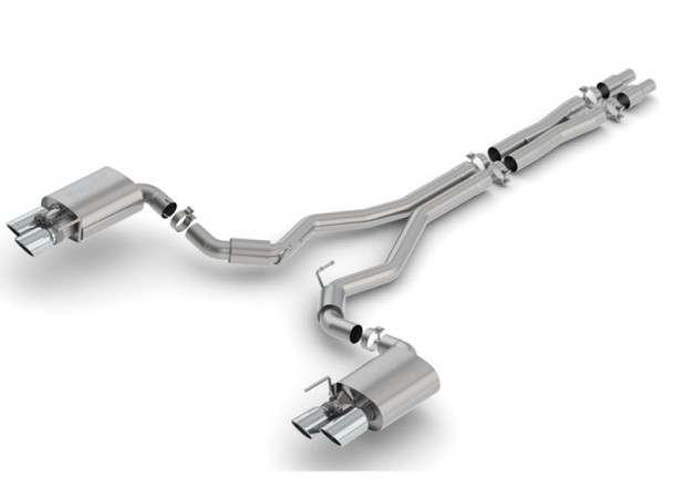 Borla 2018 Ford Mustang GT 5.0L AT/MT 3in S-Type Catback Exhaust w/ Valves 140742