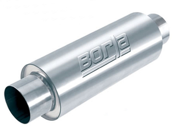 Borla XR-1 Multi-Core 3in Ctr-Ctr Round 16in x 6.25in Rotary Engine Equipped Racing Muffler 400373
