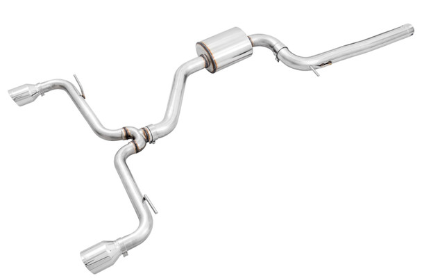 AWE Tuning Volkswagen GTI MK7.5 2.0T Track Edition Exhaust w/Chrome Silver Tips 102mm 3020-32042