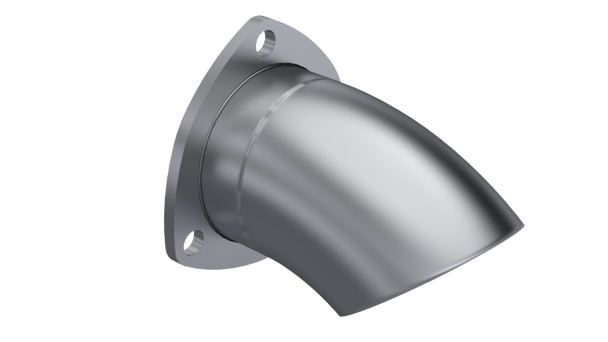 QTP 3in Bolt-On QTEC Adjustable Turn Down 11300
