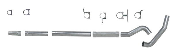 Diamond Eye KIT 5in CB MFLR RPLCMENT PIPE SGL AL: 94-97 FORD 7.3L F250/F350 PWRSTROKE K5316A-RP
