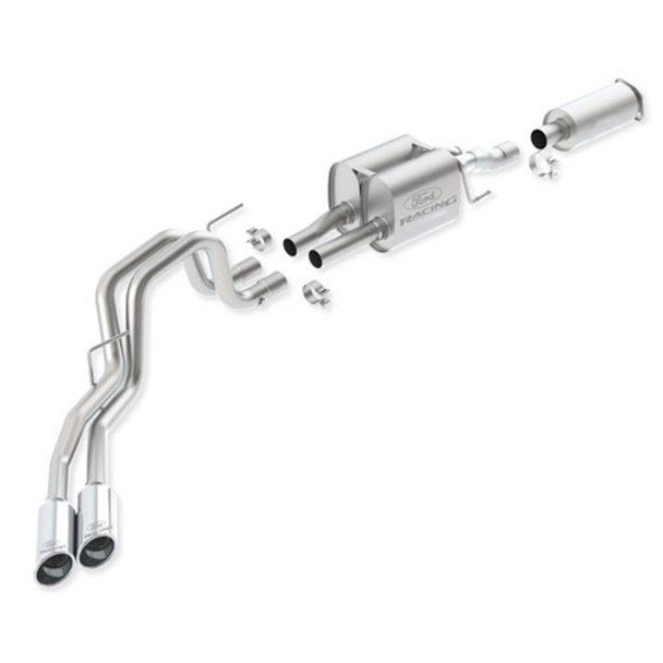 Ford Racing 2011-2014 F-150 SVT Raptor 6.2L Cat-Back Touring Exhaust System 145-inch WB M-5200-F15R145C