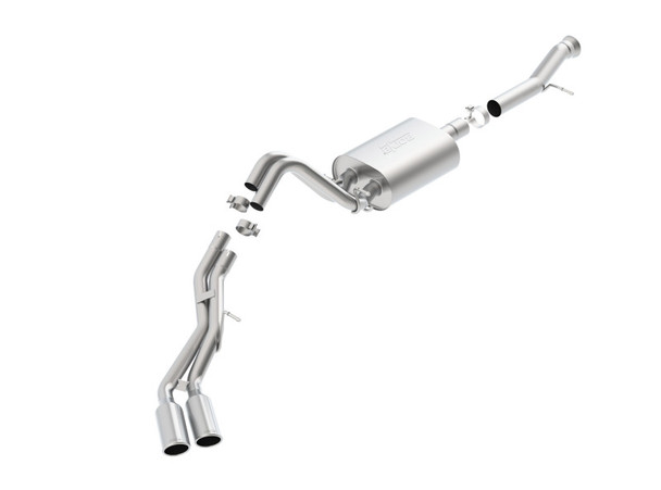 Borla 2015 Cadillac Escalade/Yukon Denali 6.2L V8 AT 2WD/4WD Split Side Exit SS S-Type CB Exhaust 140652