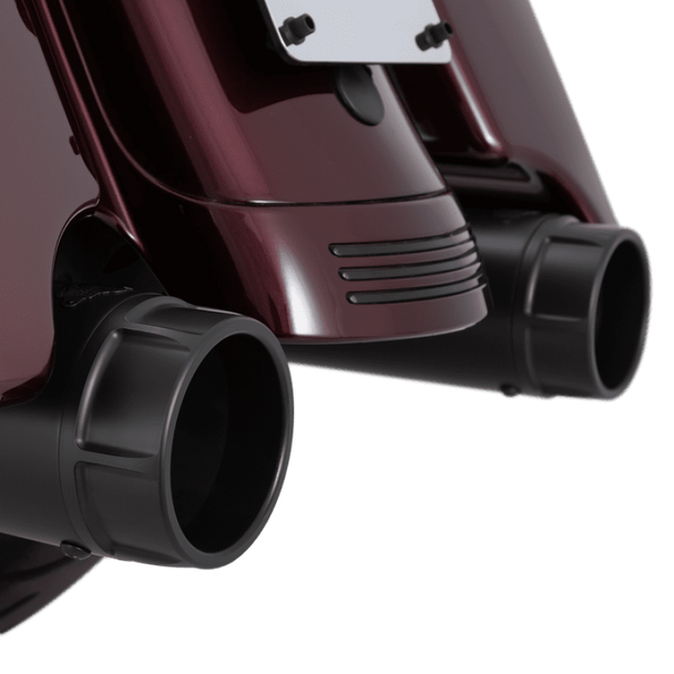 Vance & Hines HD Touring 17-22 Torquer 450 Black Slip-On Exhaust 46674