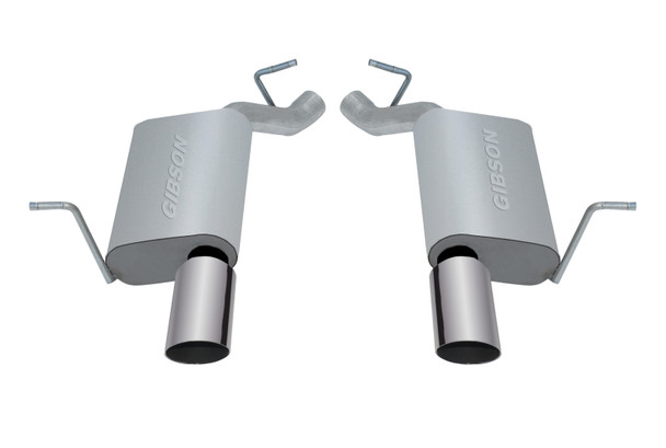 Gibson 11-18 Jeep Grand Cherokee Laredo 3.6L 2.25in Axle-Back Dual Exhaust - Stainless 617407