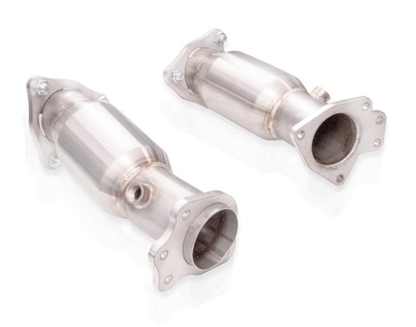 Stainless Works 20-21 Chevrolet Corvette C8 6.2L High-Flow Catted Midpipe Kit 3in C8CATLDS