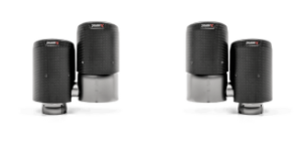 Akrapovic 17-18 Porsche Panamera Turbo Tail Pipe Set (Carbon) TP-CT/48