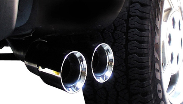 Corsa 1999-06 Chevrolet Silverado Reg. Cab/Short Bed 1500 4.8L V8 Polished Touring Cat-Back Exhaust 14260