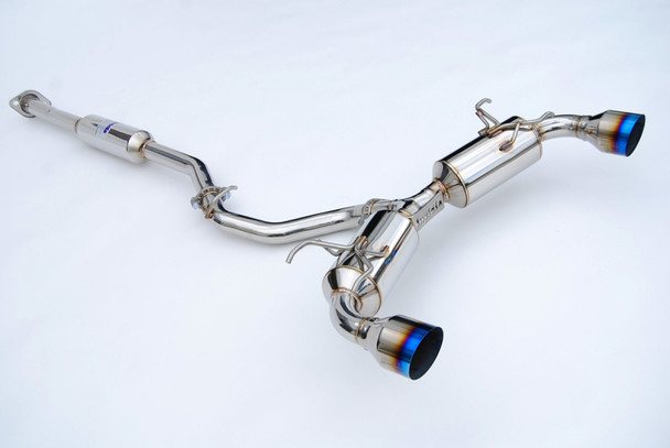 Invidia 12+ Subaru BRZ / Toyota 86 N2 60mm Single Layer Titanium Burnt Tips Cat-Back Exhaust HS12SST6N21GT