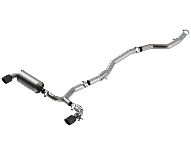 Borla 2020 Toyota Supra GR 3.0L I6 3in ATAK Catback Exhaust - Carbon Fiber Tips 140826CFBA