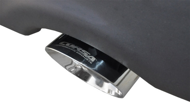 Corsa 2009-2018 Dodge Ram 1500 4.7L Quad/Crew Cab/Short Bed Polished Dual Exit Cat-Back Exhaust 14405