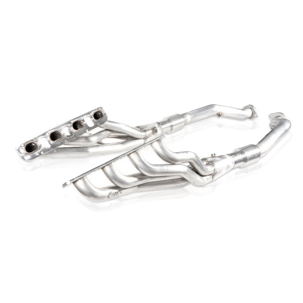 Stainless Works 2018 Jeep TrackHawk 6.2L Headers 1-7/8in Primaries High-Flow Cats 3in Leads JEEP1862HCAT