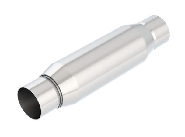 Borla CrateMuffler Resonator Option 2.5in Center/Center 3.5in Round x 10in 400938