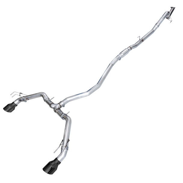 AWE Tuning 22+ Honda Civic Si/Acura Integra Track Edition Catback Exhaust - Dual Diamond Black Tips 3020-33331