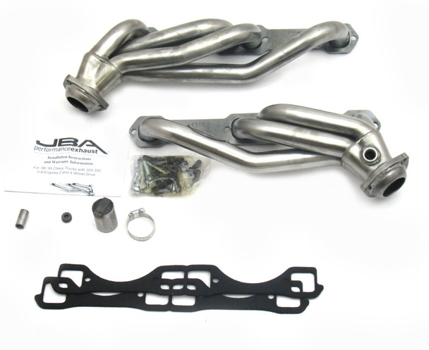 JBA 92-95 Chevrolet Blazer 5.0L/5.7L w/o A.I.R. 1-1/2in Primary Raw 409SS Cat4Ward Header 1830S