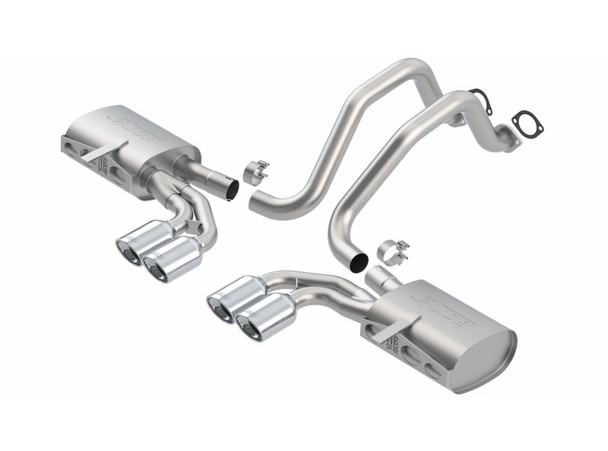 Borla 97-04 Chevrolet Corvette 5.7L 8cyl S-Type SS Catback Exhaust 140427